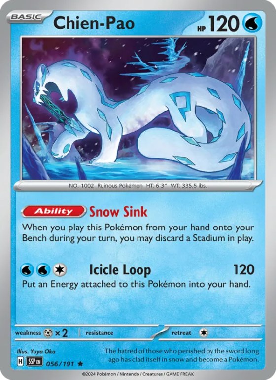 Chien-Pao - Reverse Holo
