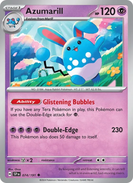 Azumarill - Reverse Holo
