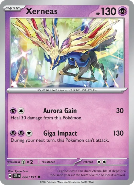 Xerneas - Reverse Holo
