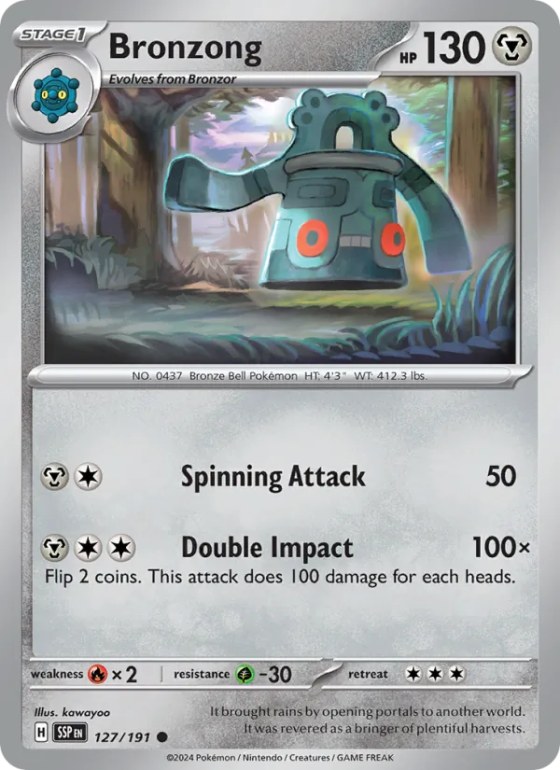 Bronzong - Reverse Holo