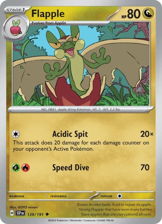 Flapple - Reverse Holo