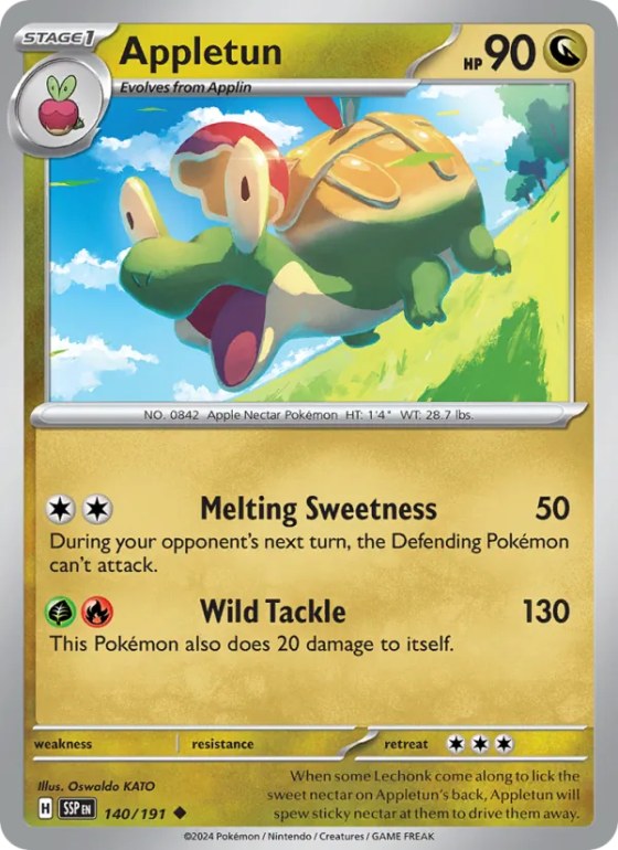 Appletun - Reverse Holo