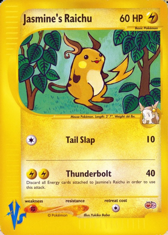 Jasmine's Raichu