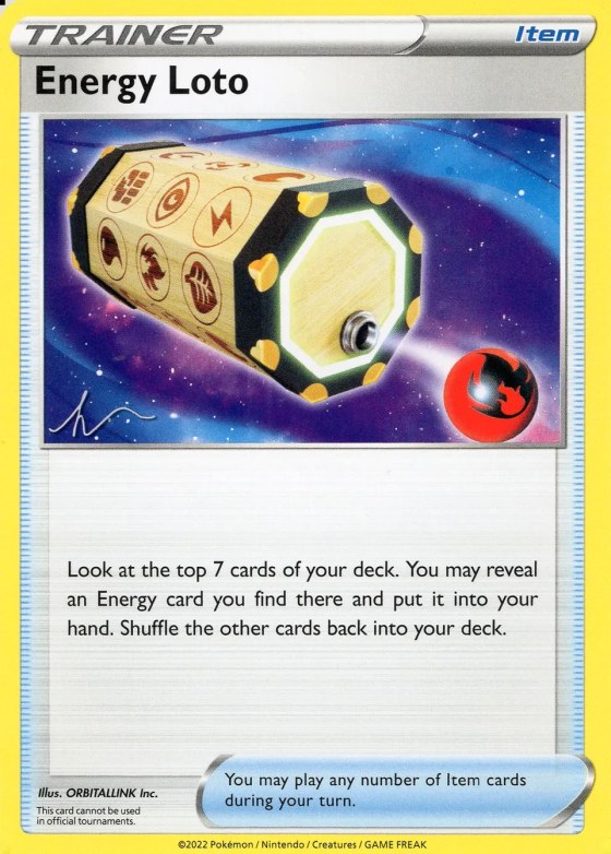 Energy Loto