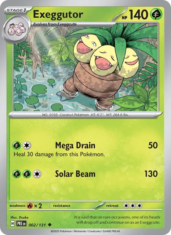 Exeggutor - Poke Ball Pattern