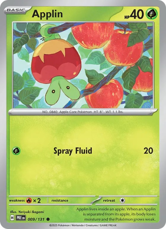 Applin - Poke Ball Pattern