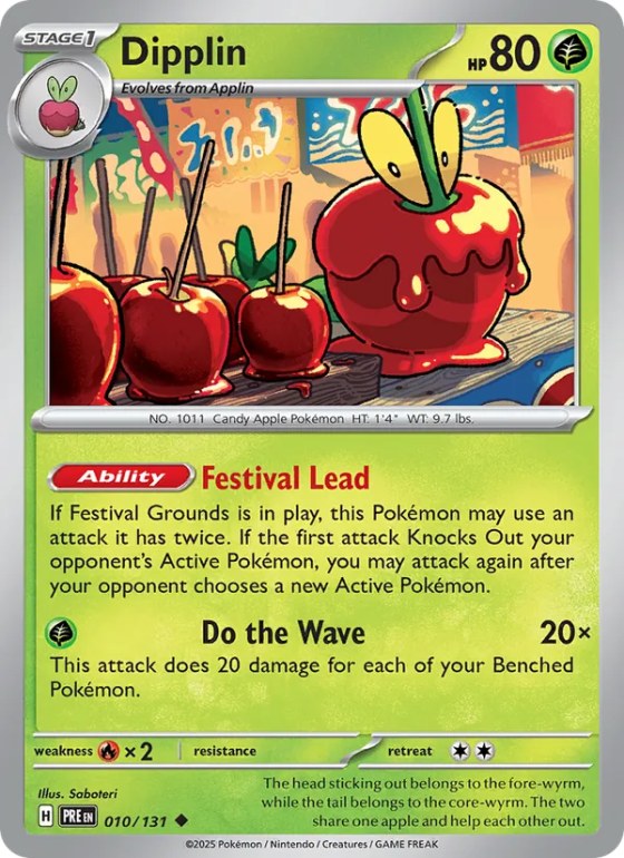 Dipplin - Poke Ball Pattern