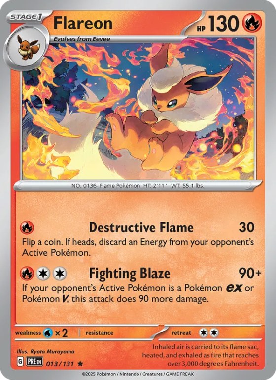 Flareon - Poke Ball Pattern