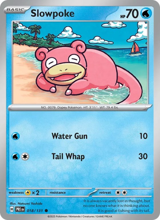 Slowpoke - Master Ball Pattern