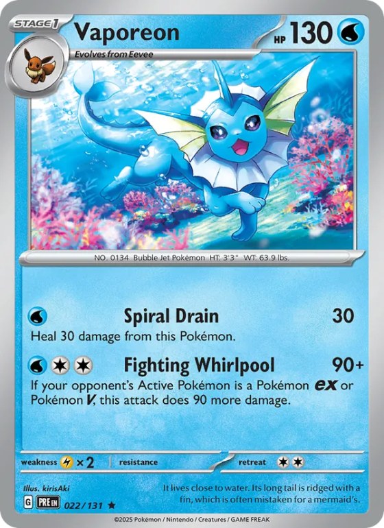 Vaporeon - Master Ball Pattern