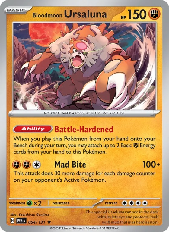 Bloodmoon Ursaluna - Reverse Holo