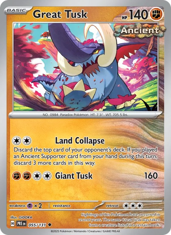 Great Tusk - Master Ball Pattern