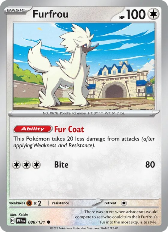 Furfrou - Master Ball Pattern