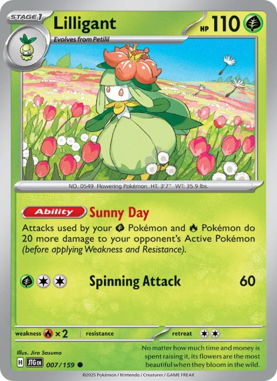 Lilligant - Reverse Holo