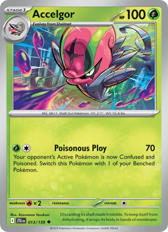 Accelgor - Reverse Holo