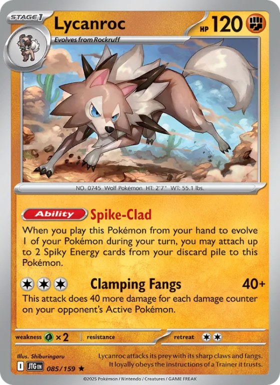 Lycanroc - Holo