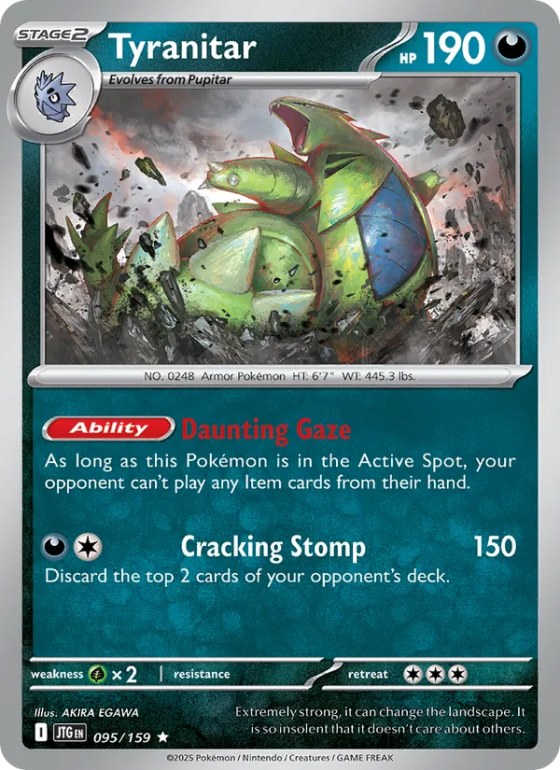 Tyranitar - Reverse Holo