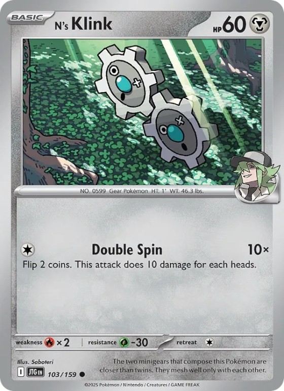 N's Klink - Reverse Holo