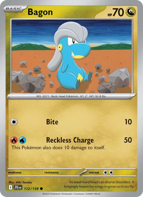 Bagon - Reverse Holo