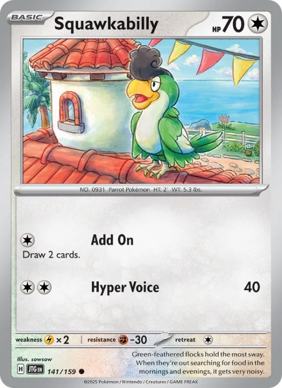Squawkabilly - Reverse Holo