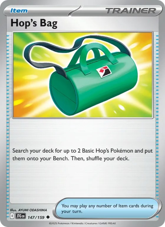 Hop's Bag - Reverse Holo