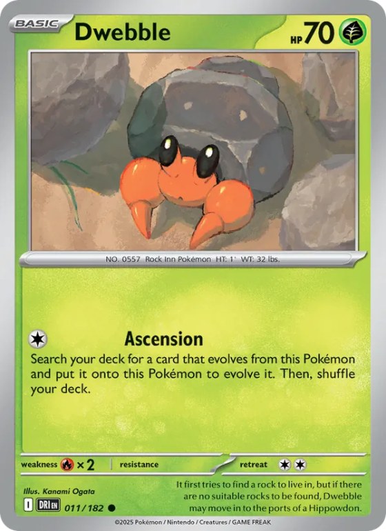 Dwebble - Reverse Holo