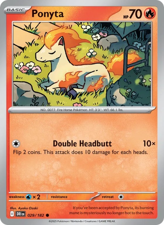 Ponyta - Reverse Holo