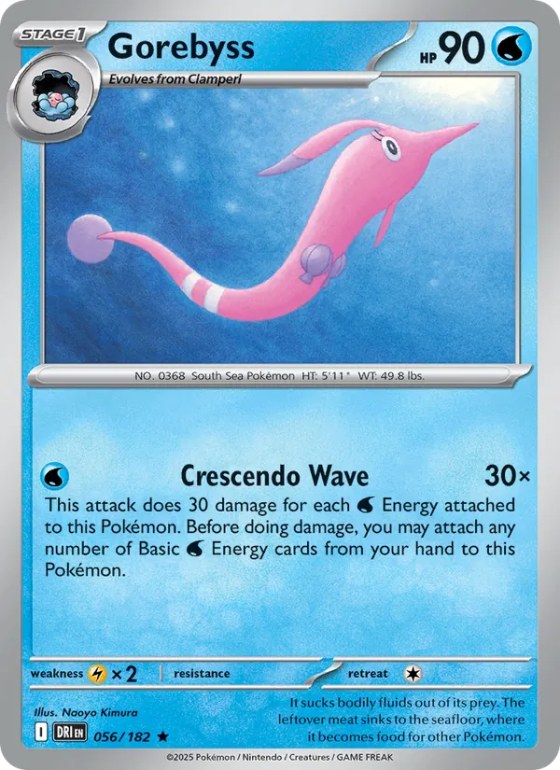 Gorebyss - Reverse Holo