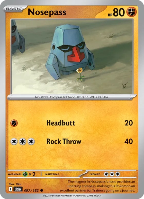 Nosepass - Reverse Holo
