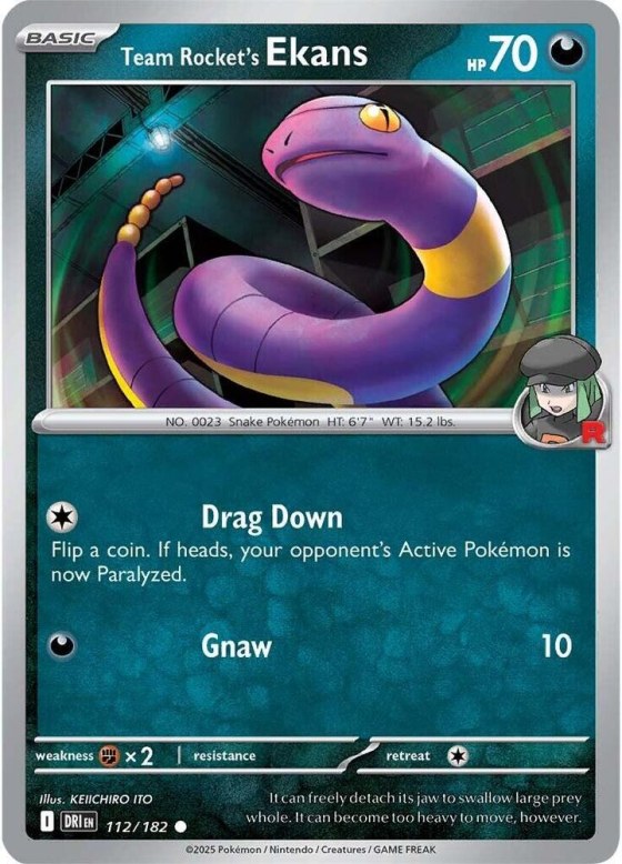 Team Rocket's Ekans