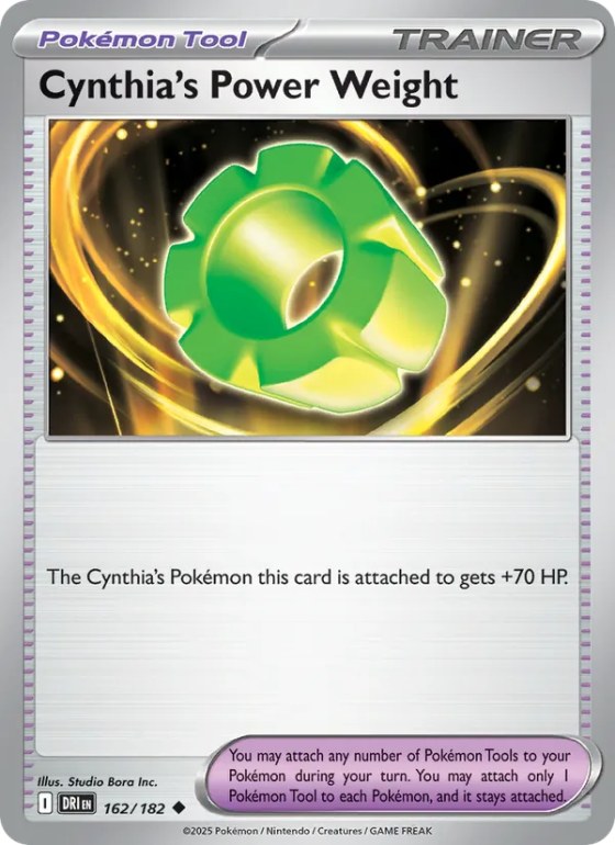 Cynthia's Power Weight - Reverse Holo