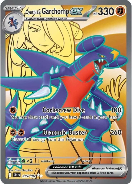 Cynthia's Garchomp ex