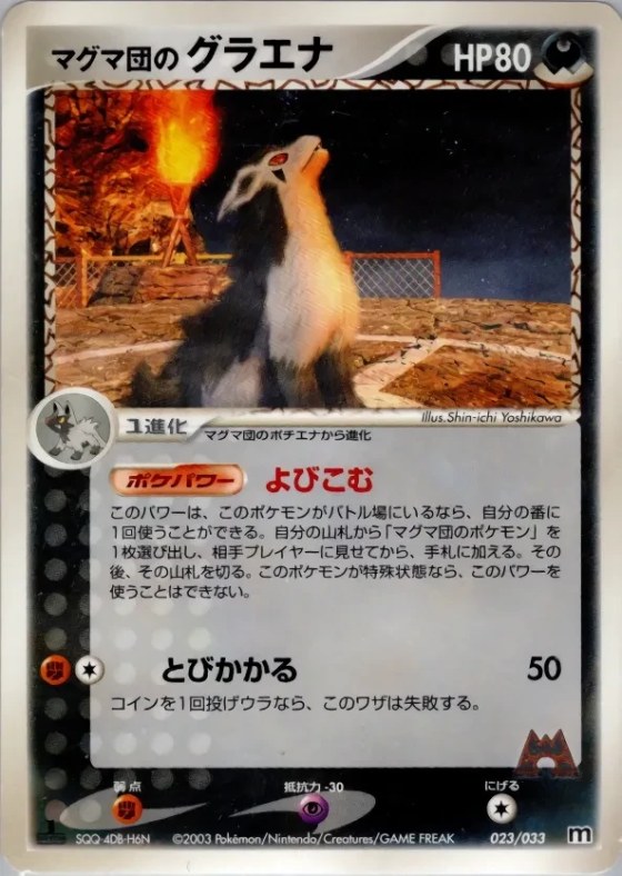 Team Magma's Mightyena