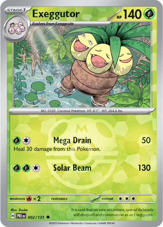 Exeggutor - Master Ball Pattern