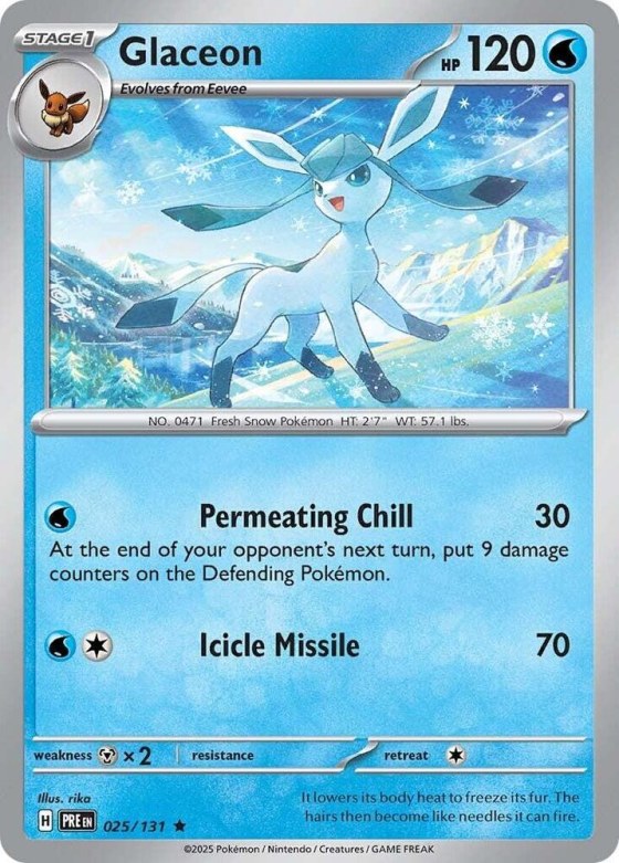 Glaceon - Reverse Holo