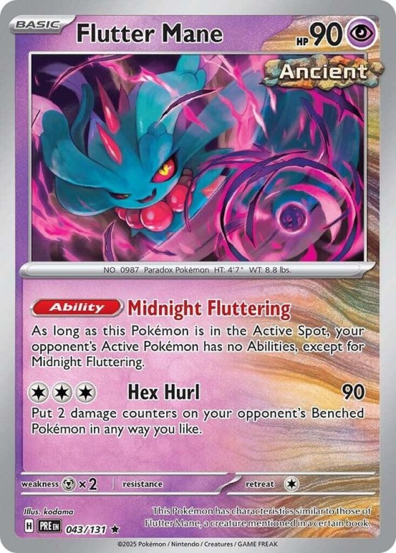 Flutter Mane - Reverse Holo