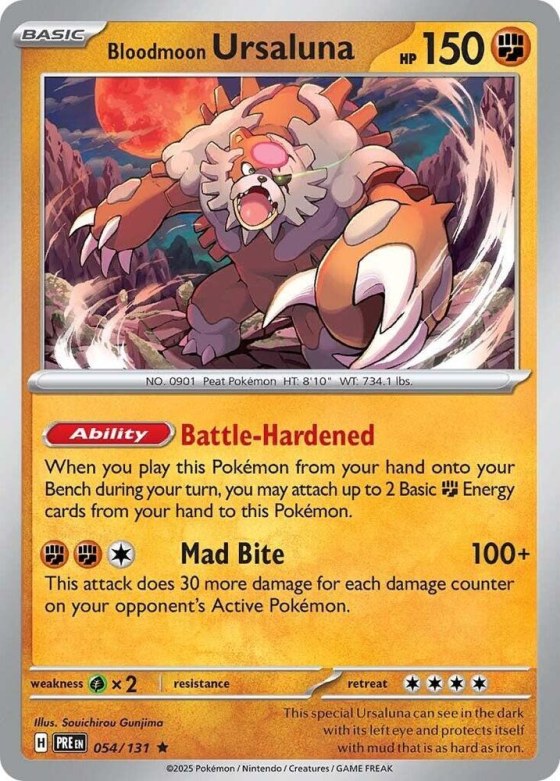 Bloodmoon Ursaluna - Reverse Holo
