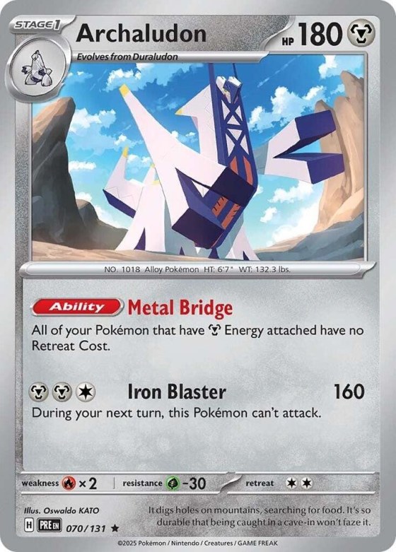 Archaludon - Reverse Holo
