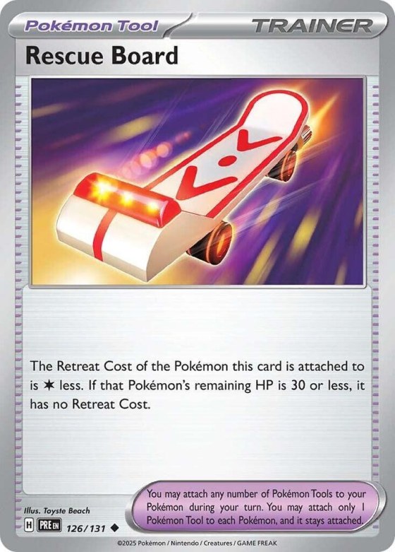 Rescue Board - Reverse Holo