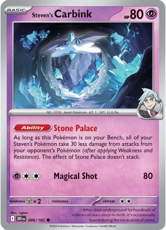 Steven's Carbink - Reverse Holo