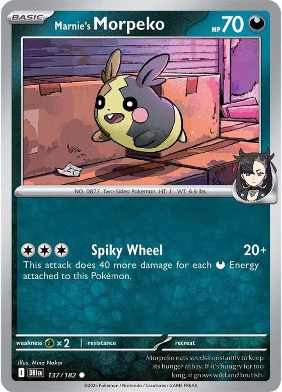 Marnie's Morpeko - Reverse Holo