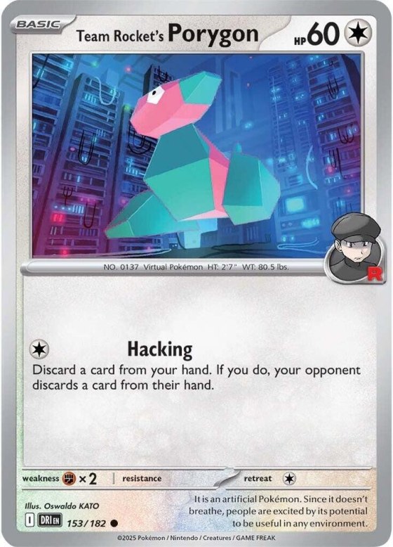 Team Rocket's Porygon - Reverse Holo