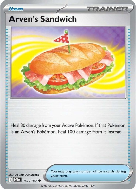 Arven's Sandwich - Reverse Holo