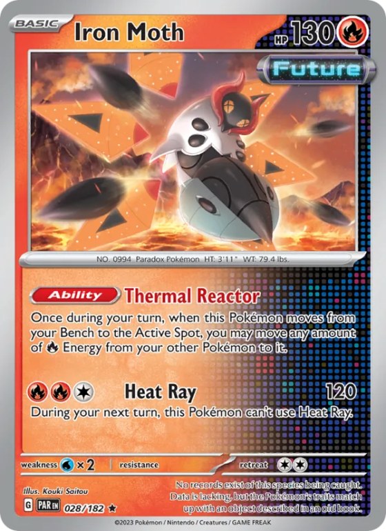 Iron Moth - Reverse Holo