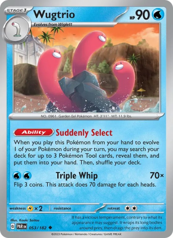 Wugtrio - Reverse Holo
