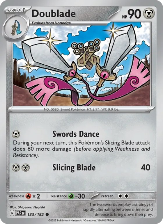 Doublade - Reverse Holo