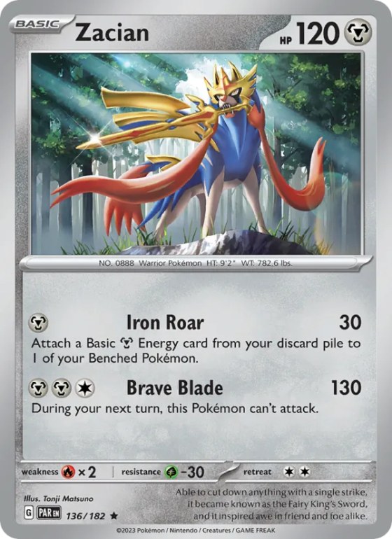 Zacian - Reverse Holo
