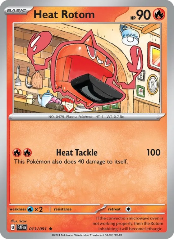 Heat Rotom - Reverse Holo