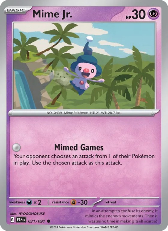 Mime Jr. - Reverse Holo
