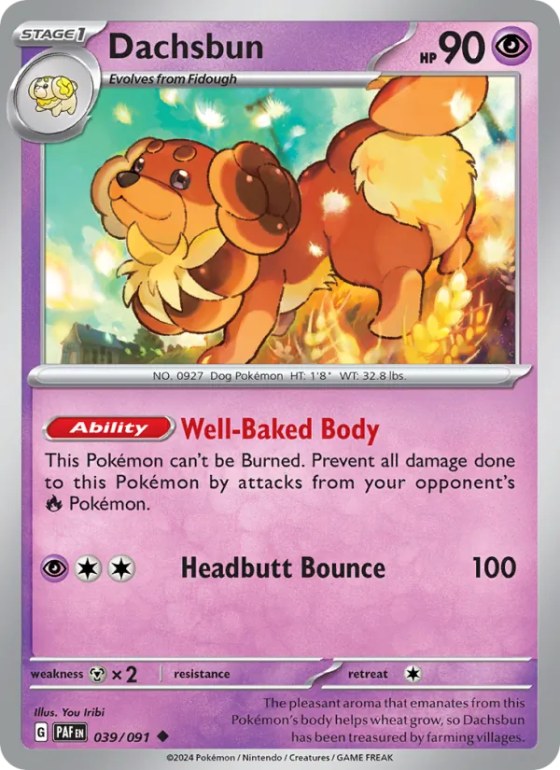 Dachsbun - Reverse Holo
